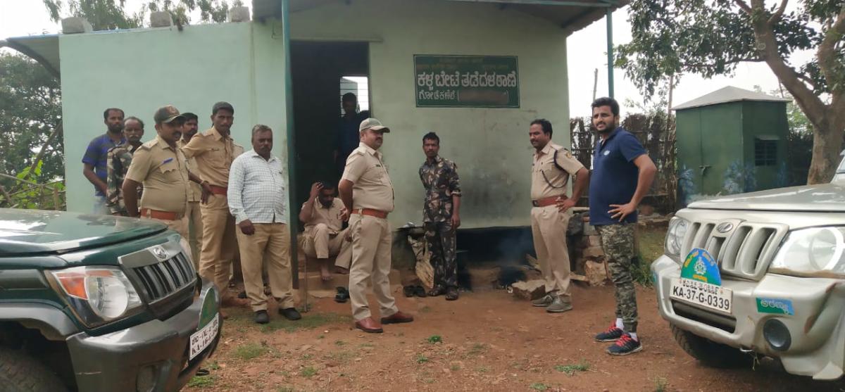 ಅರಣ್ಯದಲ್ಲಿ ಬೀಡುಬಿಟ್ಟ ಒಂಟಿಸಲಗ