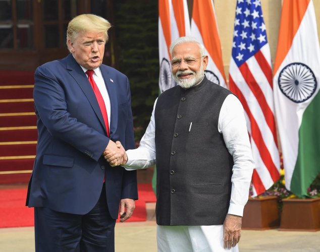 ₹ 21 ಸಾವಿರ ಕೋಟಿ ರಕ್ಷಣಾ ಒಪ್ಪಂದಕ್ಕೆ ಭಾರತ–ಅಮೆರಿಕ ಸಹಿ: ಡೊನಾಲ್ಡ್ ಟ್ರಂಪ್