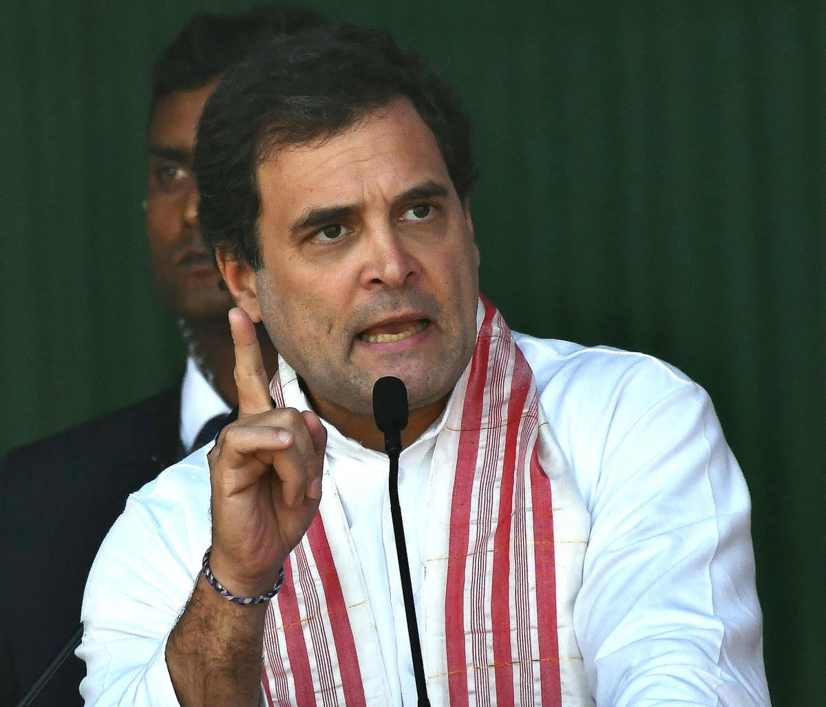 ಗಡಿ ವಿವಾದ: ಸರ್ಕಾರದ ವಿರುದ್ಧ ವಾಗ್ದಾಳಿ ಮುಂದುವರಿಸಿದ ರಾಹುಲ್