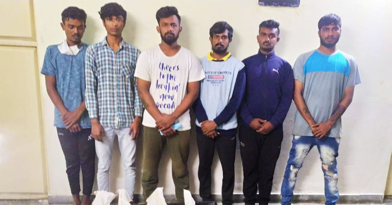ದರೋಡೆಗೆ ಸಂಚು: ರೌಡಿಶೀಟರ್ ಸಹಿತ ಆರು ಮಂದಿಯ ಬಂಧನ