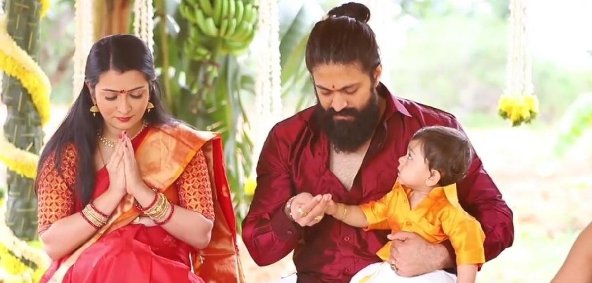 ಪುತ್ರನೊಟ್ಟಿಗೆ ರಾಧಿಕಾ ಪಂಡಿತ್‌ ಮತ್ತು ಯಶ್‌