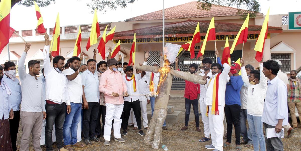 ಮರಾಠ ಅಭಿವೃದ್ಧಿ ಪ್ರಾಧಿಕಾರದ ವಿರುದ್ಧ ವಾಟಾಳ್‌ ನಾಗರಾಜ್‌ ಪ್ರತಿಭಟನೆ
