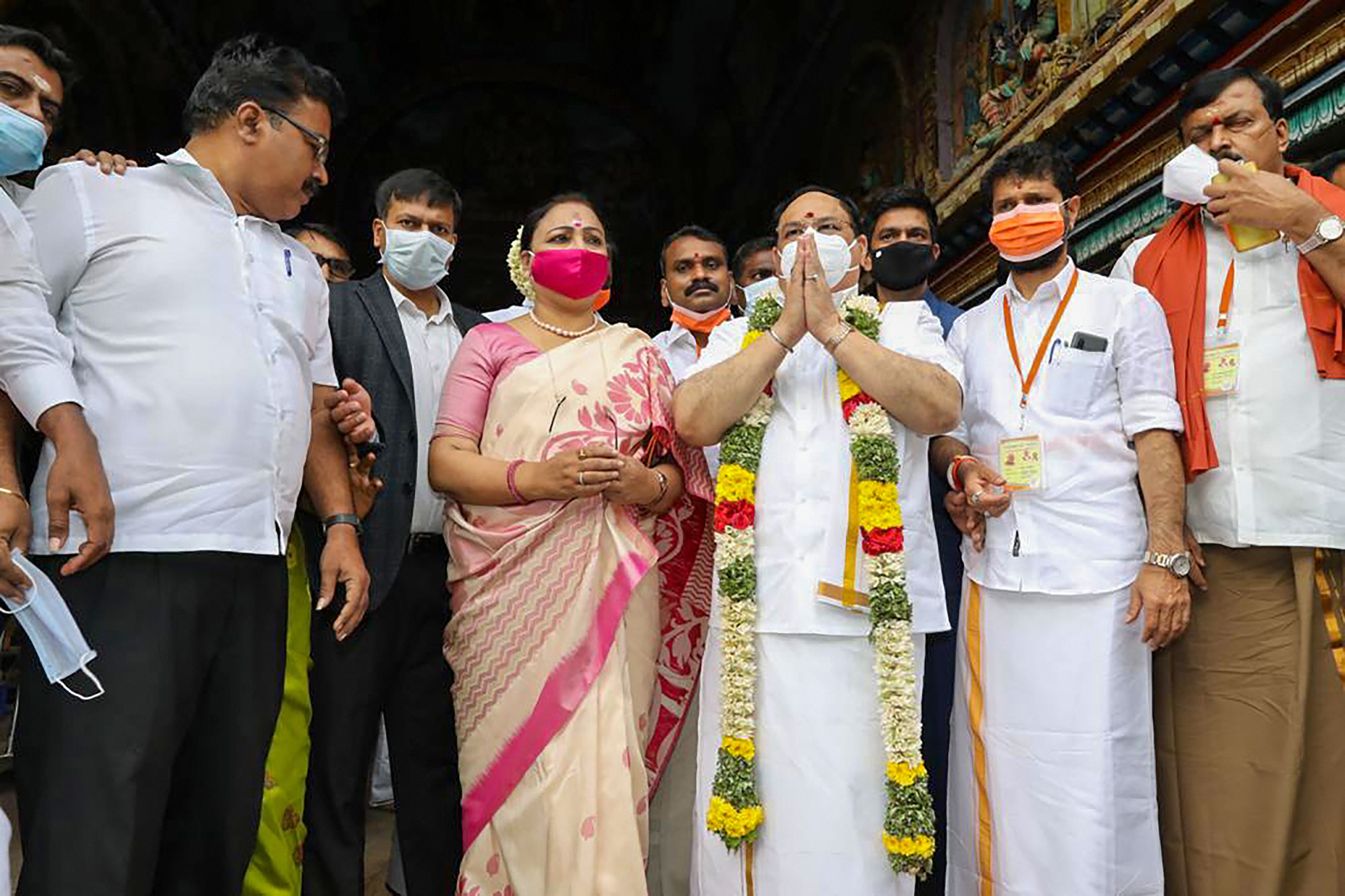 ತಮಿಳುನಾಡಿನಲ್ಲಿ ಎಐಎಡಿಎಂಕೆ ಜೊತೆ ಬಿಜೆಪಿ ಮೈತ್ರಿ: ಜೆ.ಪಿ.ನಡ್ಡಾ ಘೋಷಣೆ