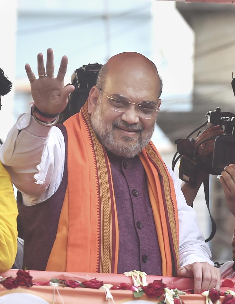 ಚೆನ್ನೈನಲ್ಲಿ ಕೇಂದ್ರ ಗೃಹ ಸಚಿವ ಅಮಿತ್‌ ಶಾ ರೋಡ್‌ ಶೋ