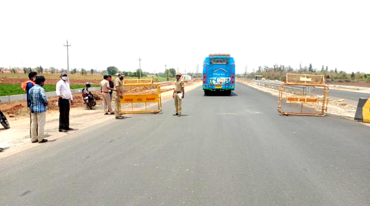 ಮೊಳಕಾಲ್ಮುರು: ಎರಡು ಕಡೆ ಚೆಕ್‌ಪೋಸ್ಟ್ ಶುರು