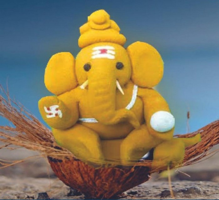 ಕೋವಿಡ್ ‘ವಿಘ್ನ’ ನಿವಾರಣೆಗೆ ಅರಿಸಿನ ಗಣೇಶನ ಆರಾಧನೆ