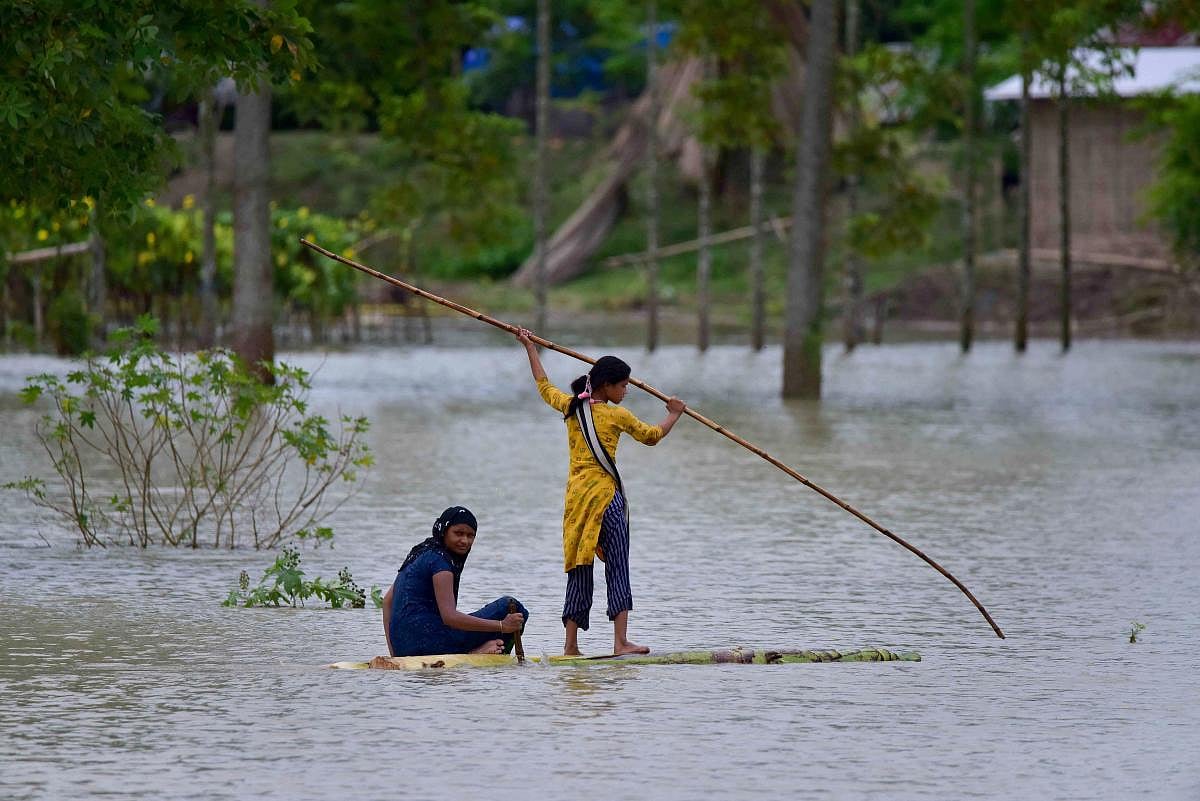 ಅಸ್ಸಾಂನಲ್ಲಿ ಪ್ರವಾಹ ಪರಿಸ್ಥಿತಿ: 17 ಲಕ್ಷಕ್ಕೂ ಹೆಚ್ಚು ಜನರಿಗೆ ಸಂಕಷ್ಟ