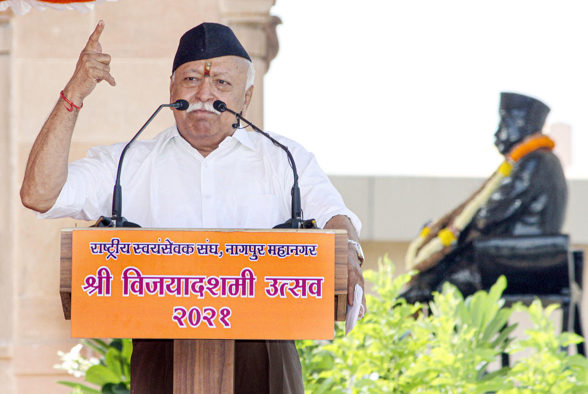 ಜನಸಂಖ್ಯಾ ನೀತಿ ಪುನರ್‌ ರಚನೆ ಅಗತ್ಯ: ಆರ್‌ಎಸ್‌ಎಸ್‌ ಮುಖ್ಯಸ್ಥ ಮೋಹನ್‌ ಭಾಗವತ್‌