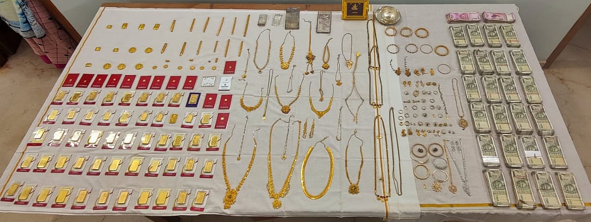 ಗುಜರಾತ್: 22 ಕೆ.ಜಿ ಚಿನ್ನ, ₹ 3 ಕೋಟಿ ನಗದು ಜಪ್ತಿ