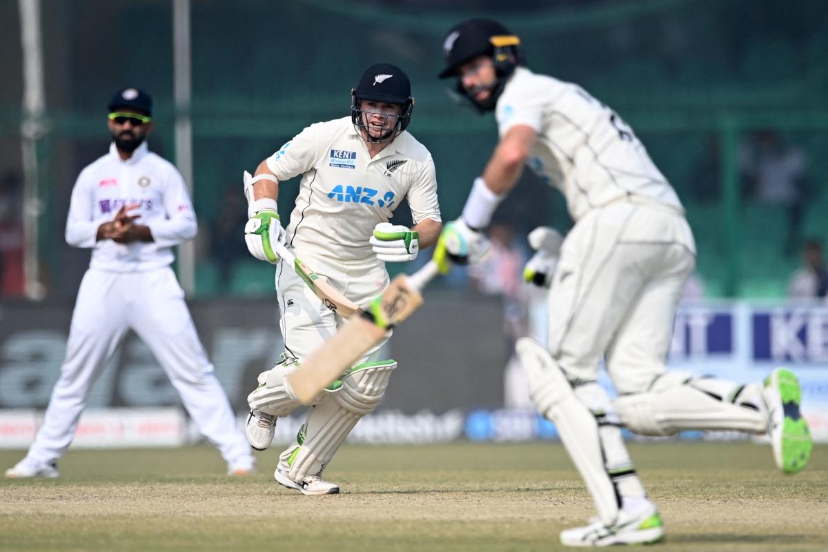 IND vs NZ: ಭೋಜನ ವಿರಾಮಕ್ಕೆ ನ್ಯೂಜಿಲೆಂಡ್ 79/1, ಭಾರತೀಯ ಬೌಲರ್‌ಗಳ ಪರದಾಟ