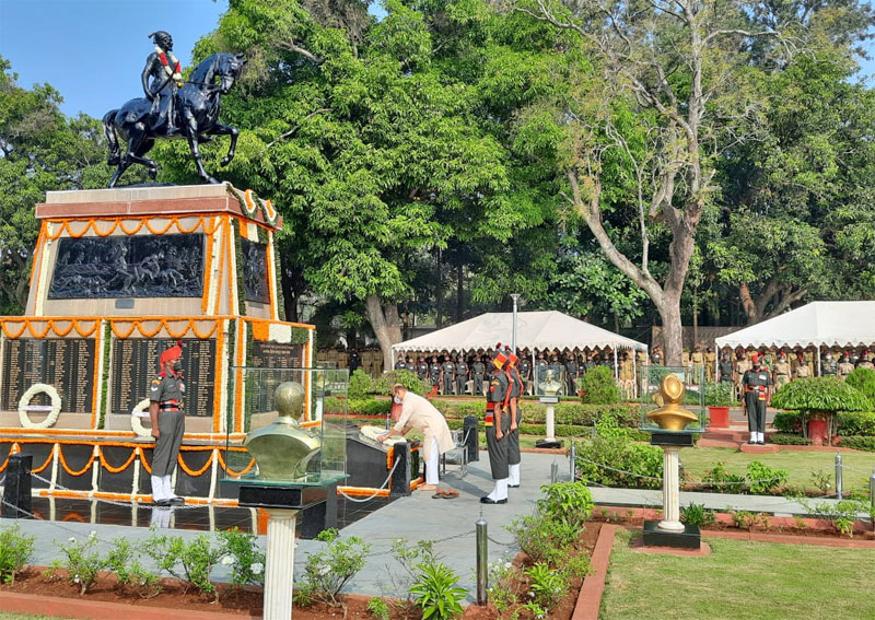 ಬೆಳಗಾವಿ: ಮರಾಠಾ ಲಘು ಪದಾತಿ ದಳ ಕೇಂದ್ರದಲ್ಲಿ 'ವಿಜಯ ದಿವಸ' ಆಚರಣೆ