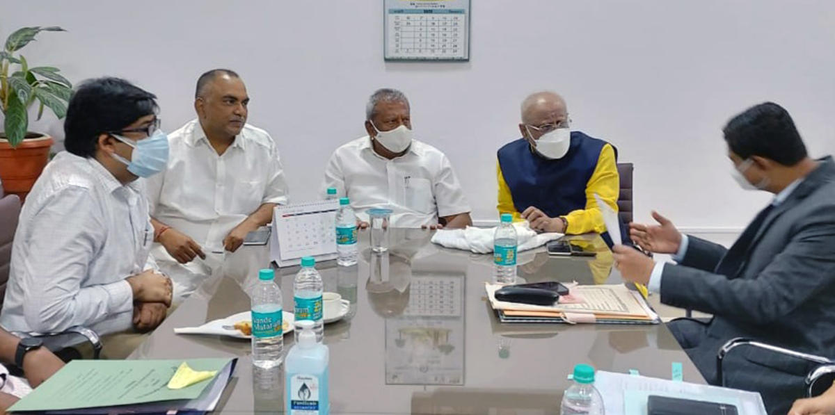 ದಾವಣಗೆರೆ ಅಭಿವೃದ್ಧಿಗಾಗಿ ವಿಧಾನಸೌಧದಲ್ಲಿ ಸಭೆ