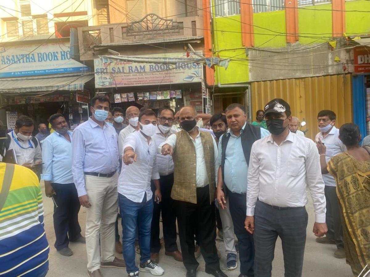 ಅವೆನ್ಯೂ ರಸ್ತೆ: ಕಾಮಗಾರಿ ಪೂರ್ಣಗೊಳಿಸಲು ಮಾರ್ಚ್ ಗಡುವು
