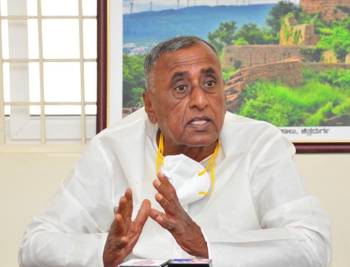 ಕಲ್ಲುಗಣಿ ಅನಾಹುತಕ್ಕೆ ಜಿಲ್ಲಾಡಳಿತ ಹೊಣೆ: ಜಿ.ಎಚ್‌.ತಿಪ್ಪಾರೆಡ್ಡಿ
