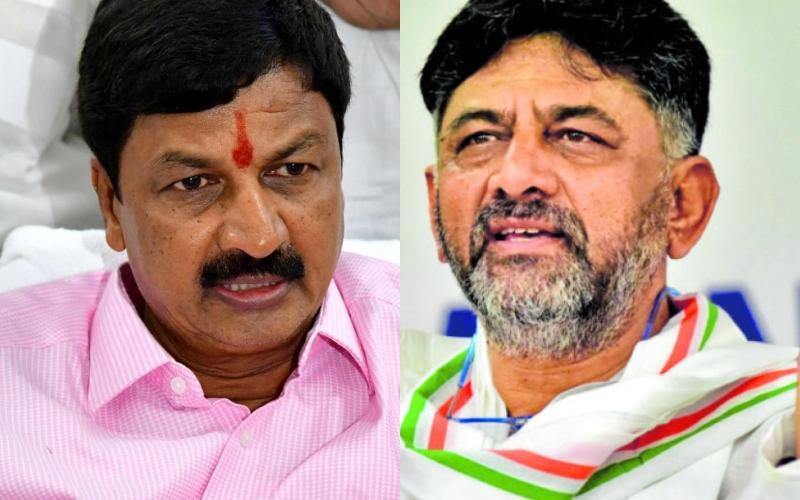 ನನ್ನನ್ನು ನೋಡಿದ ಕೂಡಲೇ ಕೆಲವರಿಗೆ ಖುಷಿಯಾಗುತ್ತದೆ: ರಮೇಶ್‌ಗೆ ಡಿಕೆಶಿ ಟಾಂಗ್