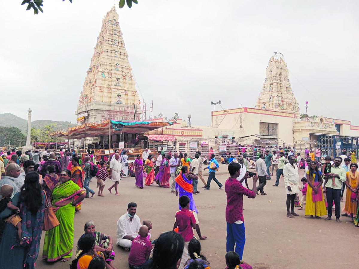 ಮಹದೇಶ್ವರ ಬೆಟ್ಟದಲ್ಲಿ ಸಿಬ್ಬಂದಿ ಎಡವಟ್ಟು: ಲಾಡು ಜೊತೆ ₹2.91 ಲಕ್ಷ ಭಕ್ತನ ಕೈಗೆ!