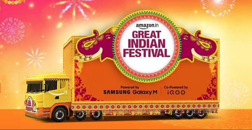 ಅಮೆಜಾನ್ ಗ್ರೇಟ್ ಇಂಡಿಯನ್ ಫೆಸ್ಟಿವಲ್‌ಗಾಗಿ 1 ಲಕ್ಷ ಜನರ ನೇಮಕ