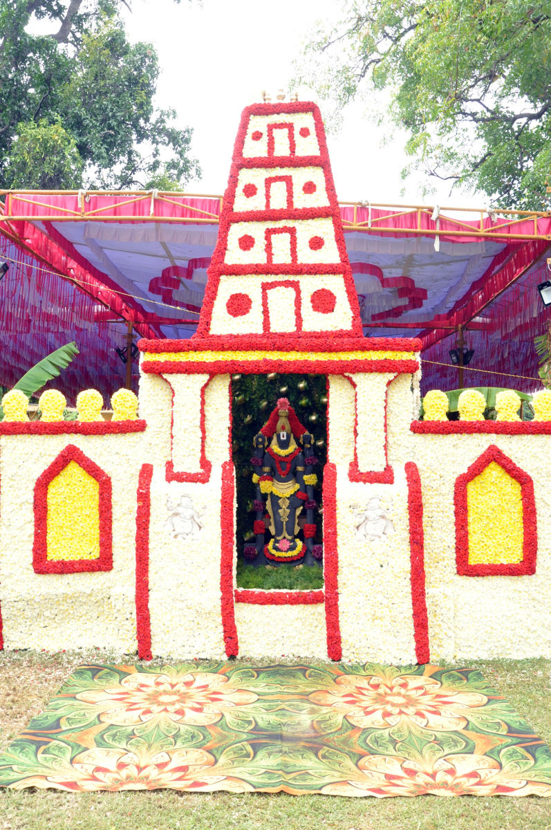 ಚಾಮರಾಜನಗರ: ಗಮನ ಸೆಳೆಯುತ್ತಿದೆ ಫಲಪುಷ್ಪ ಪ್ರದರ್ಶನ