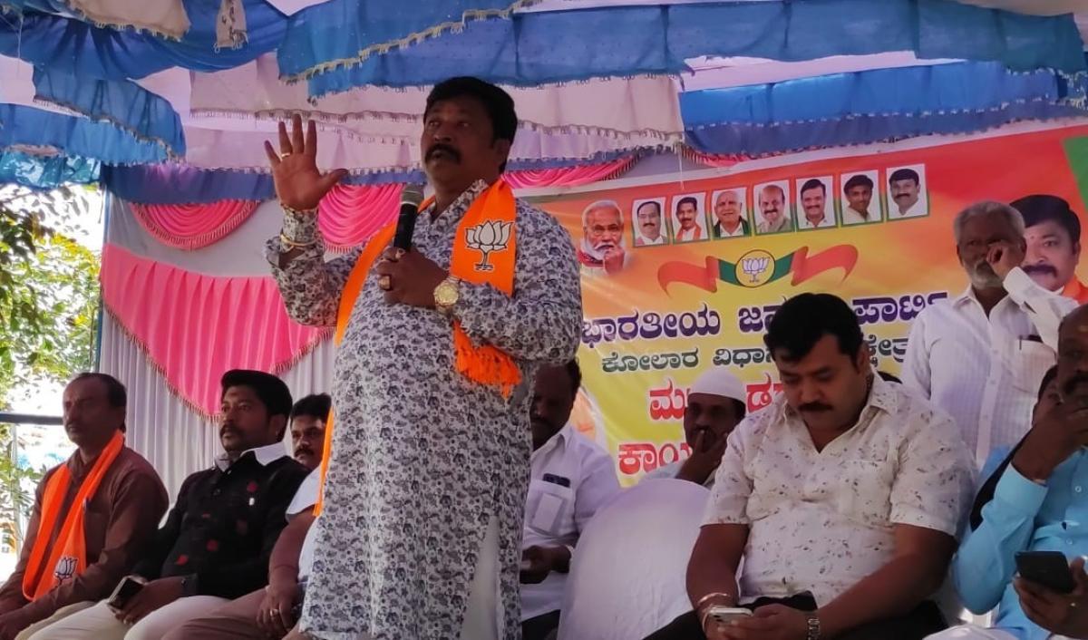 ರಾಹುಲ್‌ ಗಾಂಧಿ ಸ್ಪರ್ಧಿಸಿದರೂ ಹೆದರಲ್ಲ: ವರ್ತೂರು ಪ್ರಕಾಶ್ 