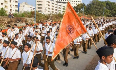 1 ಲಕ್ಷ ಶಾಖೆ: ಗುರಿ ಮುಟ್ಟುವ ಸನಿಹದಲ್ಲಿ ಆರ್‌ಎಸ್‌ಎಸ್‌