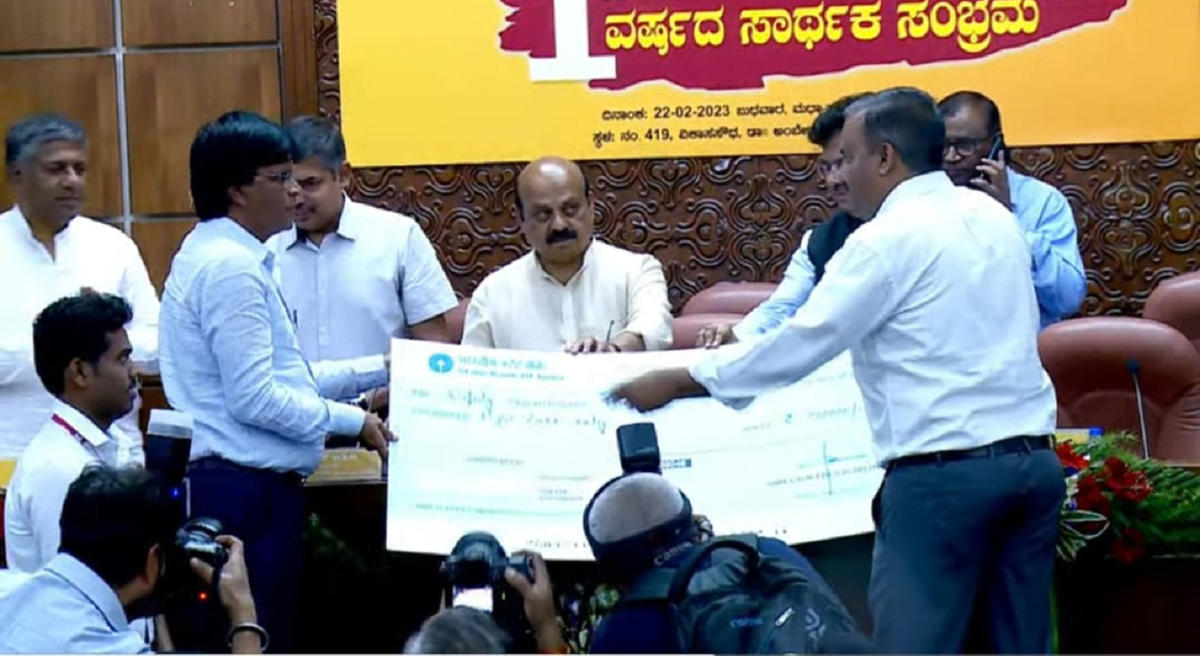 ಗ್ರಾಮ ಒನ್ ಸೇವೆ: ಸಿಎಂ ಪ್ರಶಂಸೆ