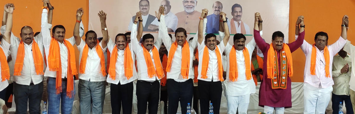 ಬ್ಯಾಟರಾಯನಪುರ: ಬಿಜೆಪಿ ಟಿಕೆಟ್ ಆಕಾಂಕ್ಷಿಗಳ ಒಗ್ಗಟ್ಟು ಪ್ರದರ್ಶನ