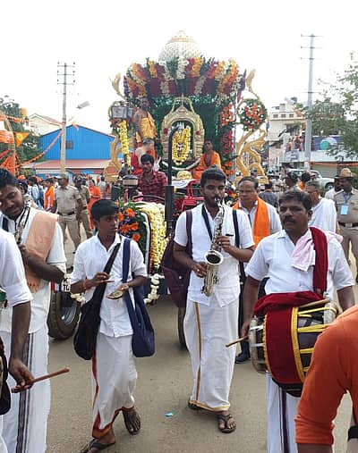 ದತ್ತ ಜಯಂತಿ ಪ್ರಯುಕ್ತ ವಿಶ್ವ ಹಿಂದು ಪರಿಷತ್ ಮತ್ತು ಬಜರಂಗ ದಳ ನಡೆಸಿದ ಶೋಭಾ ಯಾತ್ರೆ