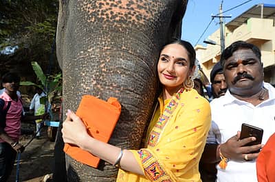ಅಕ್ಕಮಹಾದೇವಿ ವಚನ ವಿಜಯೋತ್ಸವದಲ್ಲಿ ಚಿತ್ರನಟಿ ರಾಗಿಣಿ ದ್ವಿವೇದಿ