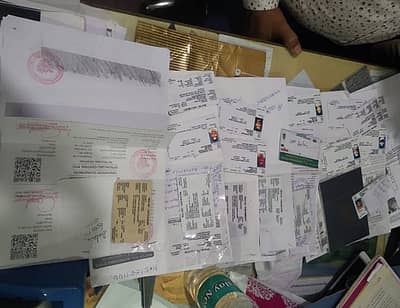 ಏಜೆಂಟ್ ಶಾಪ್‌ನಲ್ಲಿ ಮೂಲ ಆರ್‌ಟಿಓ ದಾಖಲೆಗಳು ವಶ