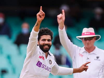 ನಾಲ್ಕು ವಿಕೆಟ್ ಕಬಳಿಸಿದ ಆಲ್‌ರೌಂಡರ್ ರವೀಂದ್ರ ಜಡೇಜ