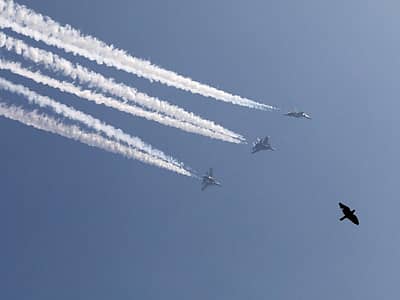 ಭಾರತೀಯ ವಾಯುಪಡೆಯ ವೈಮಾನಿಕ ಕಸರತ್ತು