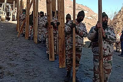 ಐಟಿಬಿಪಿ ಪಡೆಯಿಂದ ರಕ್ಷಣಾ ಕಾರ್ಯಾಚರಣೆ