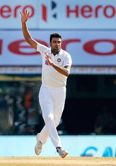 ವಿಕೆಟ್‌ ಪಡೆದು ಸಂಭ್ರಮಿಸಿದ ಆರ್‌.ಅಶ್ವಿನ್‌