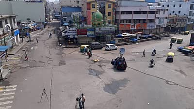 ಬೆಂಗಳೂರಿನಲ್ಲಿ ಬಿಕೋ ಎನ್ನುತ್ತಿರುವ ರಸ್ತೆಗಳು