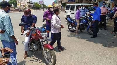 ದಾವಣಗೆರೆಯಲ್ಲಿ ವಾಹನ ತಪಾಸಣೆ