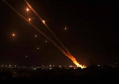 ಪ್ಯಾಲೇಸ್ತೀನ್ ಹಮಾಸ್ ಉಗ್ರರಿಂದ ಇಸ್ರೇಲ್ ಮೇಲೆ 200ಕ್ಕಿಂತಲೂ ಹೆಚ್ಚು ರಾಕೆಟ್ ದಾಳಿ