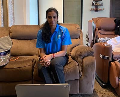 ಬ್ಯಾಡ್ಮಿಂಟನ್ ಆಟಗಾರ್ತಿ ಪಿ.ವಿ. ಸಿಂಧೂ