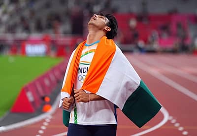 ಇತಿಹಾಸ ಬರೆದ ನೀರಜ್, ಅಥ್ಲೆಟಿಕ್ಸ್‌ನಲ್ಲಿ ಭಾರತಕ್ಕೆ ಮೊಟ್ಟ ಮೊದಲ ಪದಕ