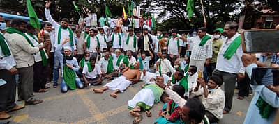 ಬೆಂಗಳೂರಿನ ಎಸ್‌ಬಿಎಂ ಸರ್ಕಲ್‌ನಲ್ಲಿ ಕಂಡುಬಂದ ದೃಶ್ಯ