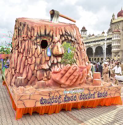 ಪರಿಸರ ಸಂರಕ್ಷಣೆ ಸ್ತಬ್ಧಚಿತ್ರ– ಪ್ರಜಾವಾಣಿ ಚಿತ್ರ/ಬಿ.ಆರ್. ಸವಿತಾ