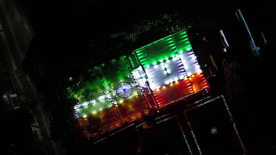 ತ್ರಿವರ್ಣ ವಿಶೇಷ ಬೆಳಕಿನ ವಿನ್ಯಾಸದಲ್ಲಿ ಬೆಂಗಳೂರಿನ ಟಿಪ್ಪು ಸುಲ್ತಾನ್‌ ಅರಮನೆ