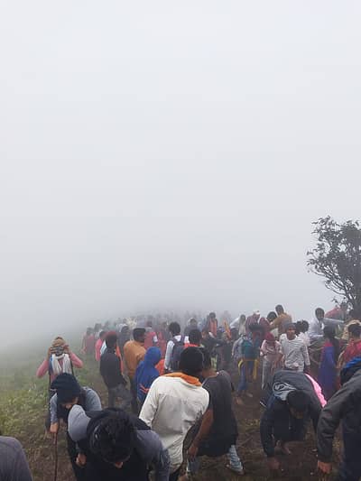 ದೇವೀರಮ್ಮ ಬೆಟ್ಟಕ್ಕೆ ದೀಪೋತ್ಸವ ಸಡಗರ