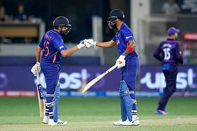 6.3 ಓವರ್‌ಗಳಲ್ಲೇ ಗೆಲುವು ದಾಖಲಿಸಿದ ಭಾರತ