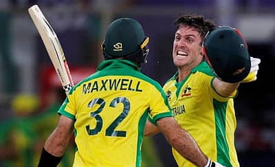 ಮ್ಯಾಕ್ಸ್‌ವೆಲ್ 28 ರನ್ ಗಳಿಸಿ ಔಟಾಗದೆ ಉಳಿದರು.