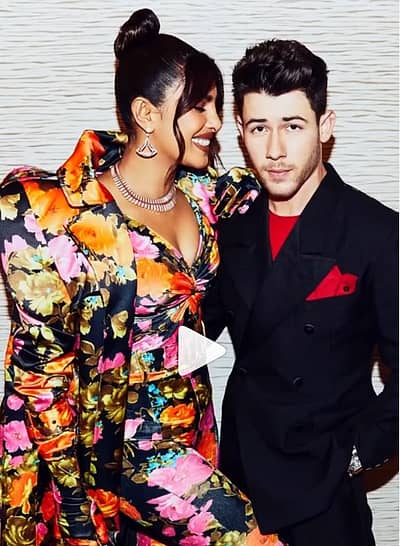 ಪ್ರಿಯಾಂಕಾ ಚೋಪ್ರಾ ಮತ್ತು ನಿಕ್ ಜೋನಸ್ ದಂಪತಿ