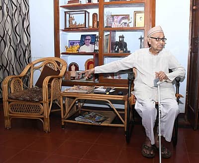 ಡಾ. ಚೆನ್ನವೀರ ಕಣವಿ - ಪ್ರಜಾವಾಣಿ ಸಂಗ್ರಹ ಚಿತ್ರ