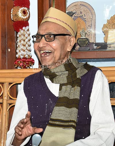 ಡಾ. ಚೆನ್ನವೀರ ಕಣವಿ - ಪ್ರಜಾವಾಣಿ ಸಂಗ್ರಹ ಚಿತ್ರ