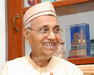 ಡಾ. ಚೆನ್ನವೀರ ಕಣವಿ - ಪ್ರಜಾವಾಣಿ ಸಂಗ್ರಹ ಚಿತ್ರ