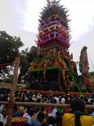 ಐತಿಹಾಸಿಕ ಶ್ರೀಗುರು ತಿಪ್ಪೇರುದ್ರಸ್ವಾಮಿ ರಥೋತ್ಸವ