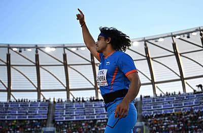 ತಮ್ಮ ನಾಲ್ಕನೇ ಪ್ರಯತ್ನದಲ್ಲಿ 88.13 ಮೀಟರ್‌ ದೂರ ಜಾವೆಲಿನ್ ಎಸೆದ ನೀರಜ್ ಚೋಪ್ರಾ